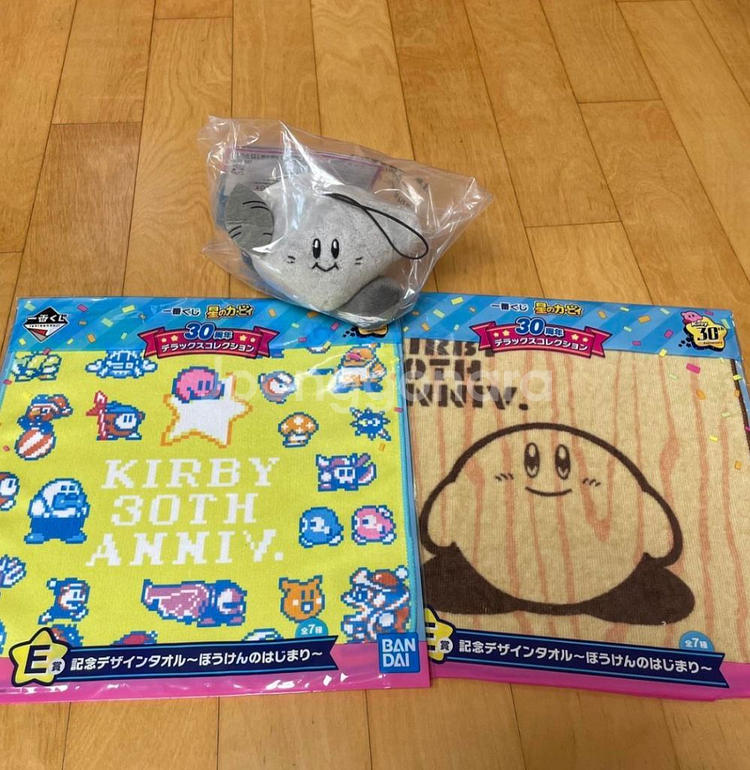 커비 30주년 제일복권 이치방쿠지 상품 세트 판매--1