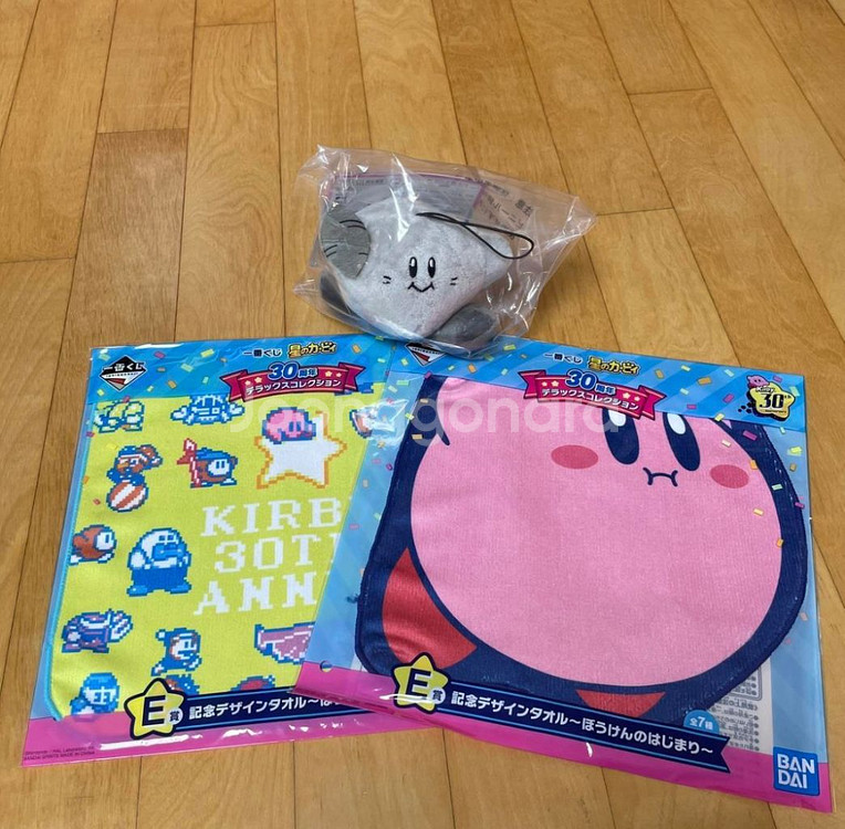 커비 30주년 제일복권 이치방쿠지 상품 세트 판매--3