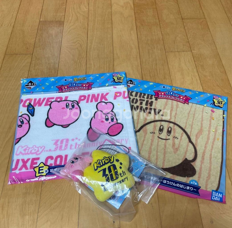 커비 30주년 제일복권 이치방쿠지 상품 세트 판매--5
