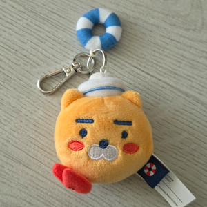 카카오프렌즈 라이언 키링 인형 마린룩