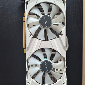 GALAX GTX 1060 EX OC 화이트 그래픽카드