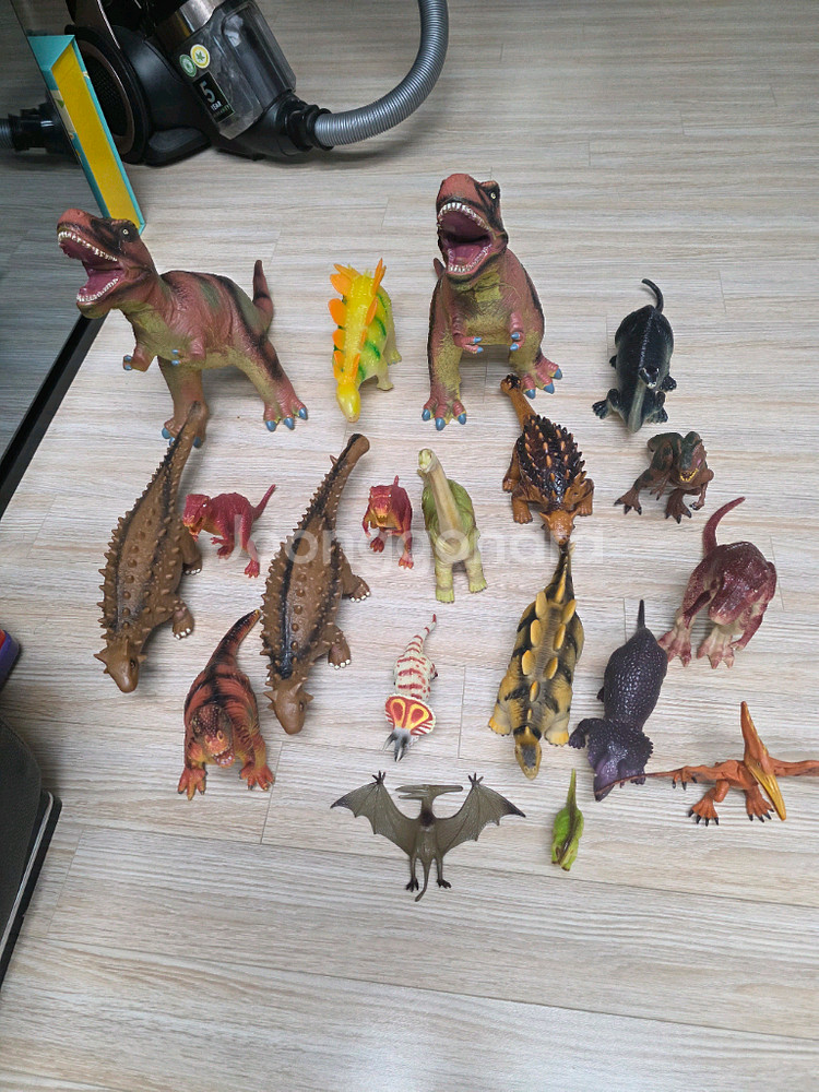 택포)공룡피규어몽땅 (화산섬 동물피규어포함)--1