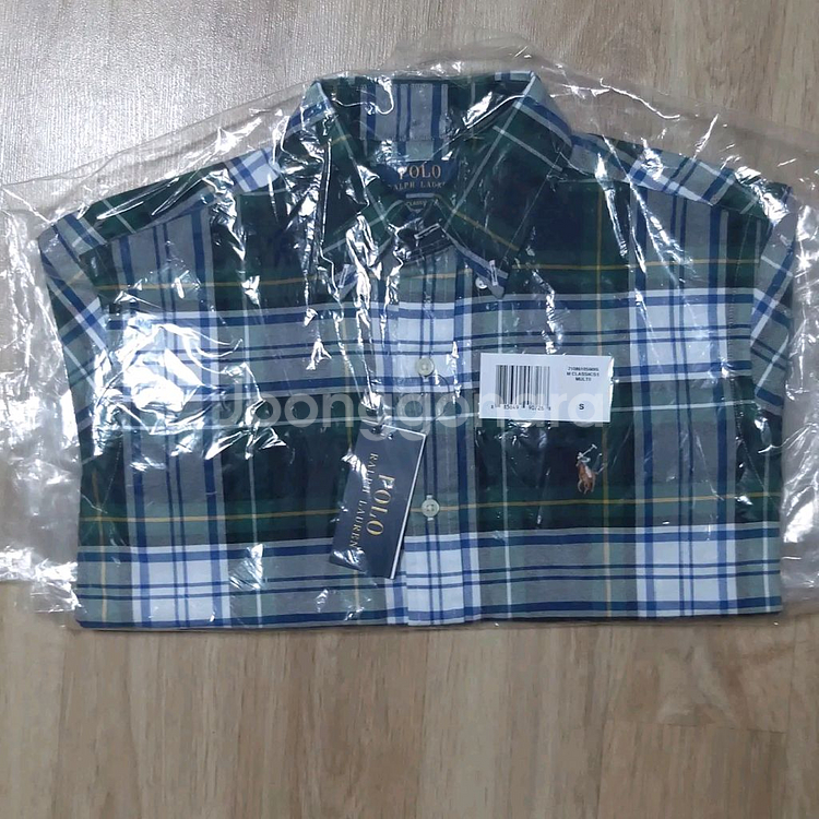 폴로 랄프로렌 남성 타탄체크 옥스포드셔츠--1