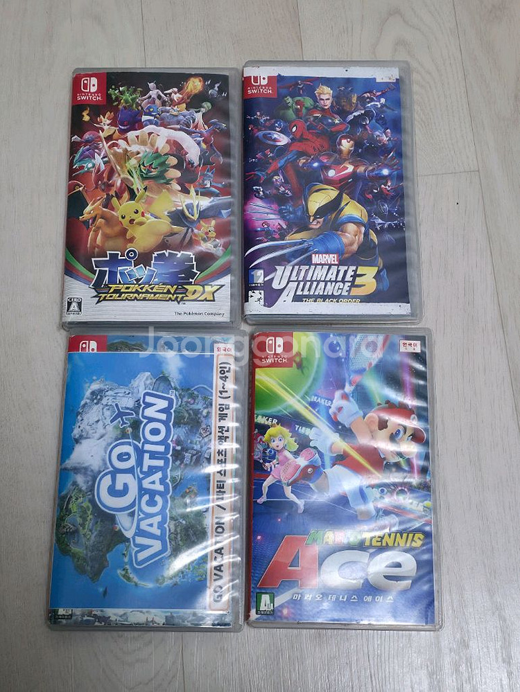 마블 얼라이언스, 고 베케이션, 마리오 테니스(라켓 포함)--0