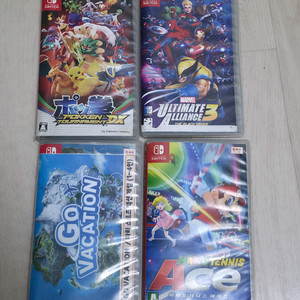 마블 얼라이언스, 고 베케이션, 마리오 테니스(라켓 포함)