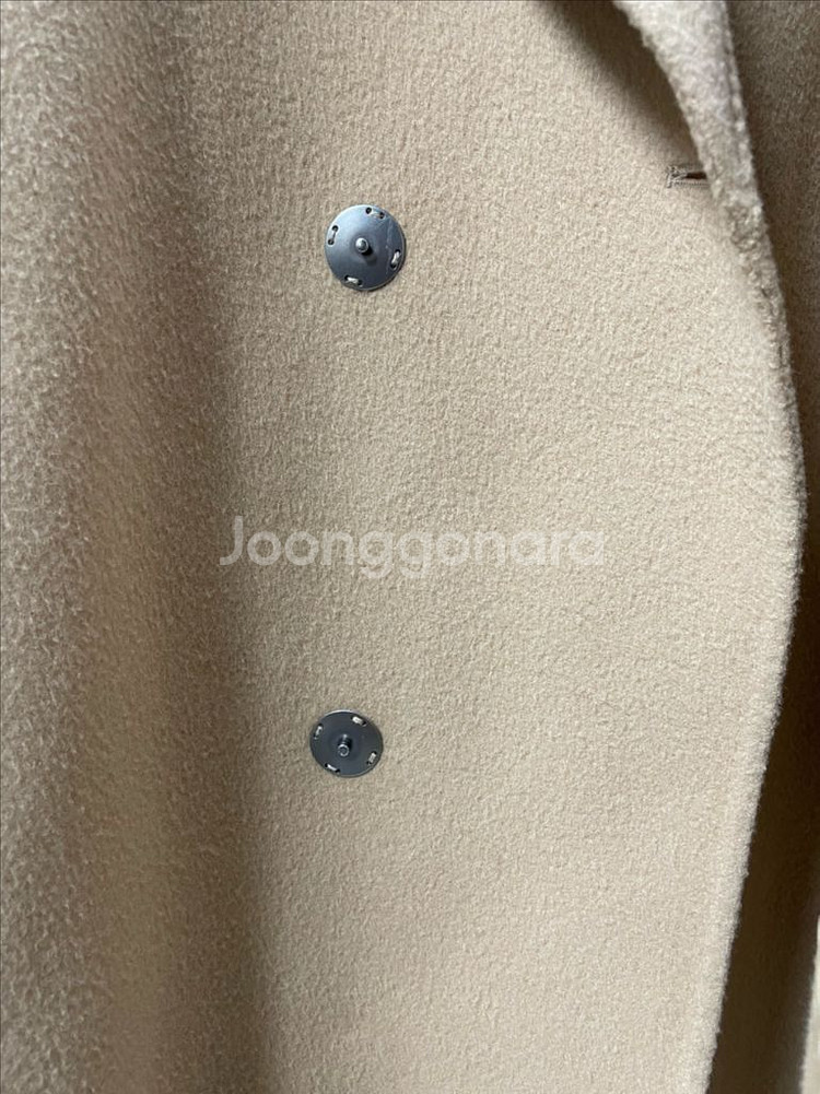 시스템옴므 캐시미어 베이지 오버핏 핸드메이드 코트 95--3