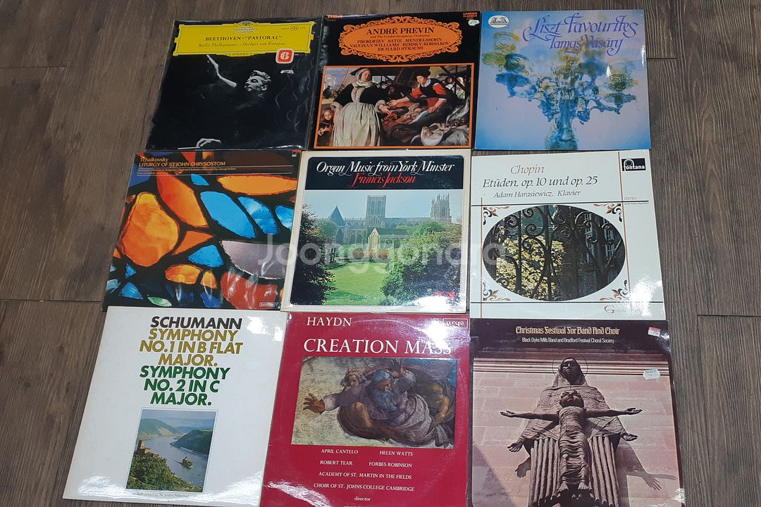 모두 수입원반 클래식 LP 21장--0