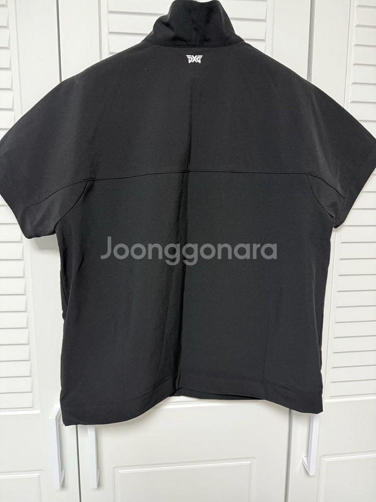 PXG 반팔 아노락 집업--1