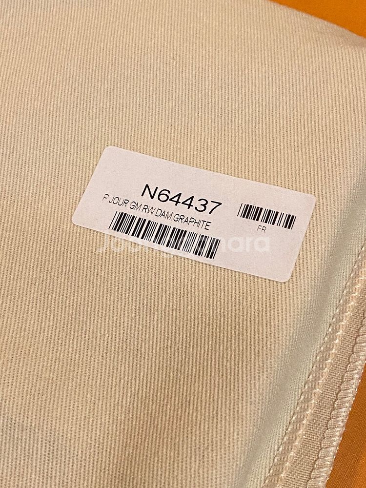 루이비통 N64437 다미에 그라피트 주르 GM 클러치백--0