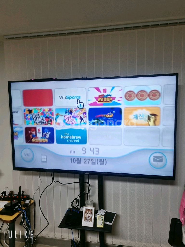 닌텐도 Will 게임기 풀 세트--2