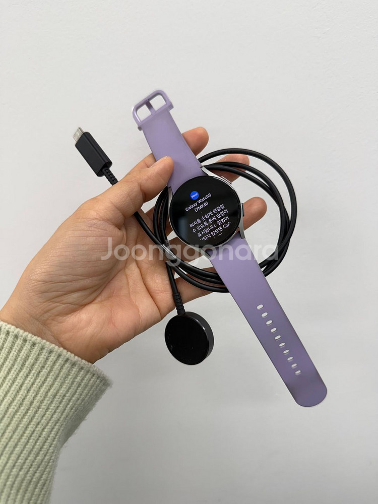 갤럭시워치5 40mm 실버--6