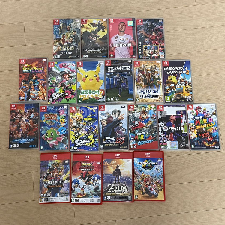 닌텐도스위치 게임타이틀(케이스포함) 다수팝니다--0