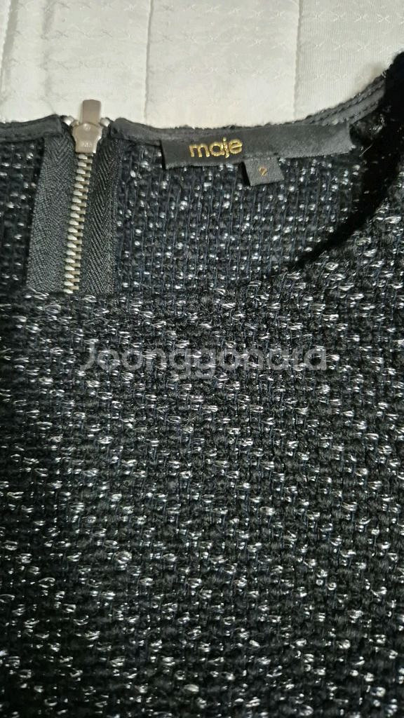 마쥬 2사이즈 프린지 트위드 겨울 원피스 김고은, 윤아등 착용--9