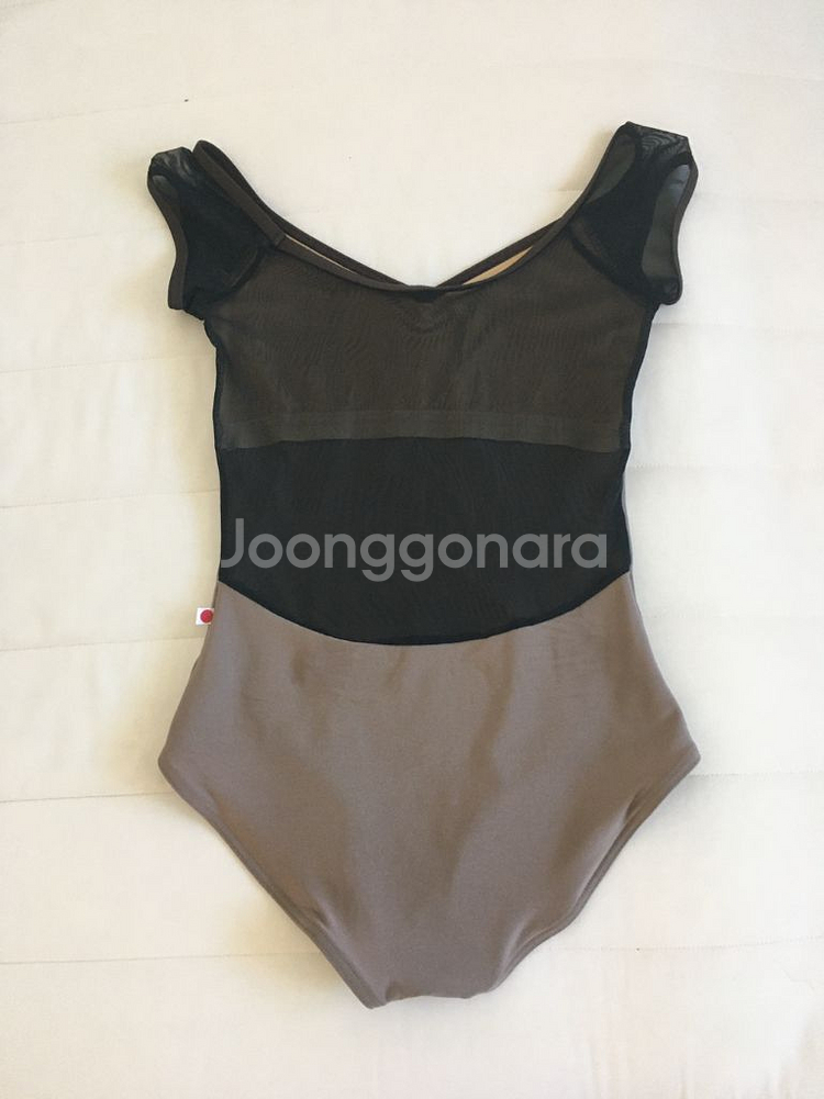 유미코 니나 메쉬 레오타드 S 발레 발레복--2