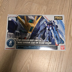 RG 윙건담 제로 EW 클리어컬러 건베한정