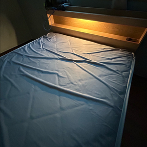 원목 침대프레임 + 매트리스 세트