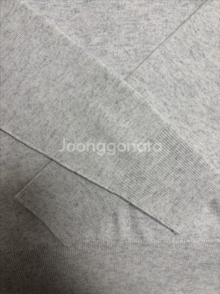 포터리 여성 베이비 캐시미어 컴포트 크루넥 니트 라이트그레이 0사이즈--3