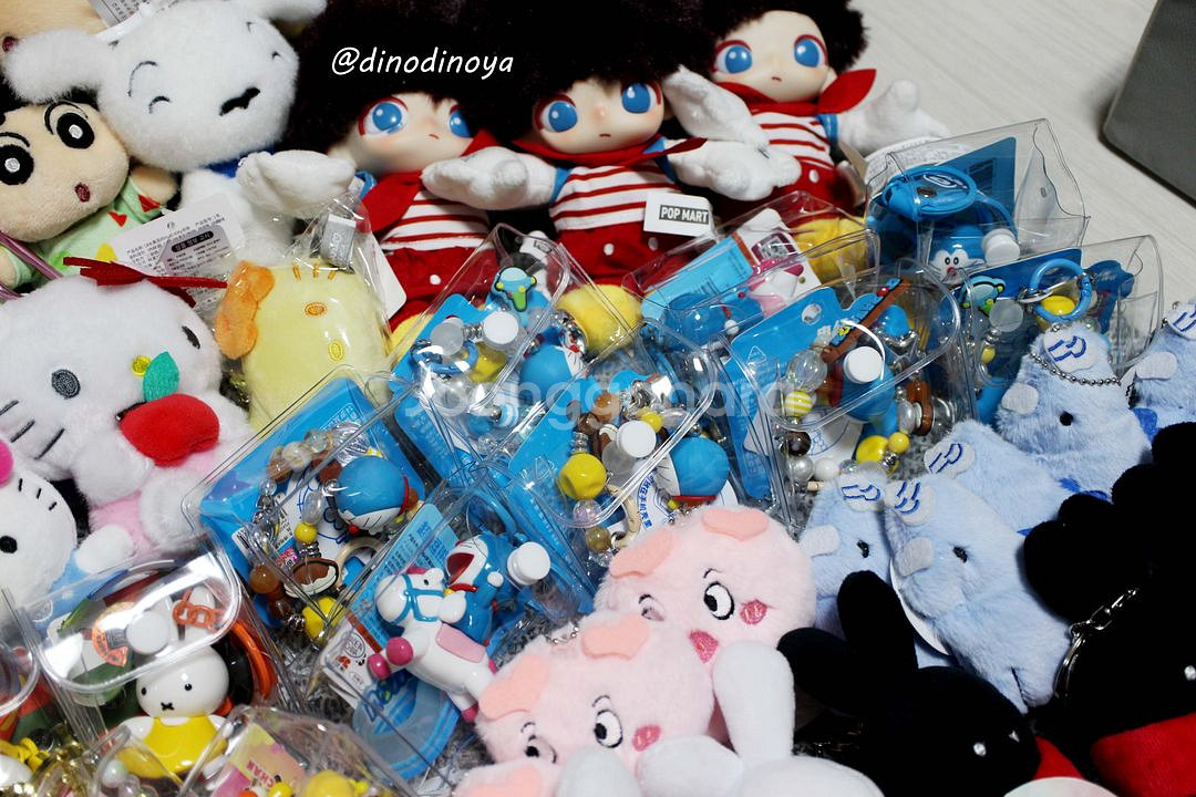 인형뽑기 키링 168개 국내 최저가 (짱구, 키티,등)--3
