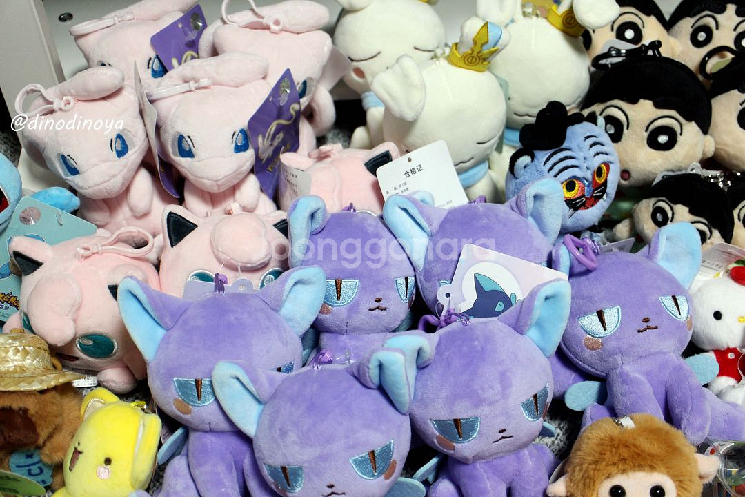 인형뽑기 키링 168개 국내 최저가 (짱구, 키티,등)--2