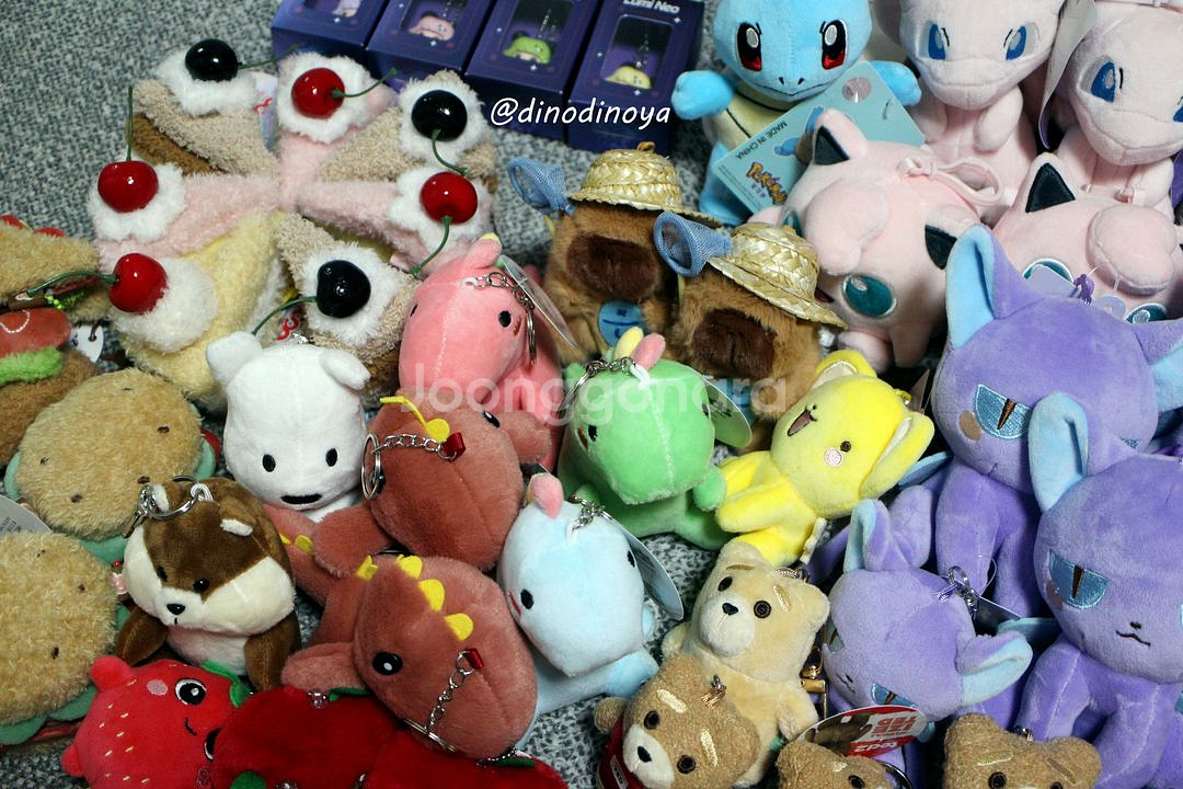 인형뽑기 키링 168개 국내 최저가 (짱구, 키티,등)--4