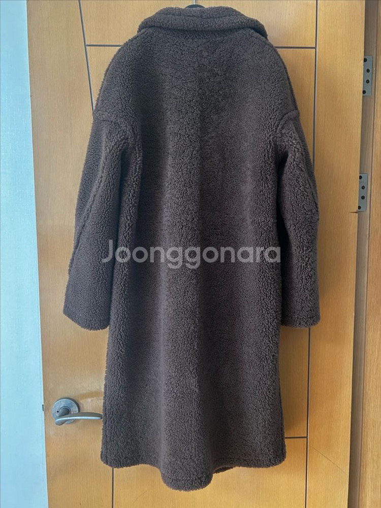 진도 양가죽 무스탕 테디베어 코트 리버시블 / 막스마라 마시모두띠 막스마라 아크네 토템 한섬 코스--2