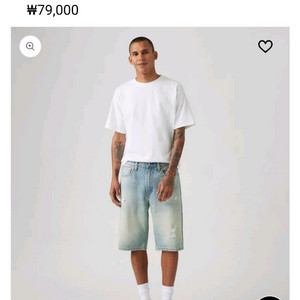 (새상품) 리바이스 Levis 469 루즈 쇼츠