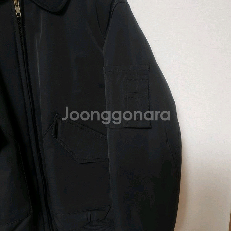 항공 점퍼 패딩 자켓 둥근 카라 집업 빈티지 / 크림치즈마켓 베이델리 바온 아케 어리틀빗 블랙업 러브앤드팝 빈블--2