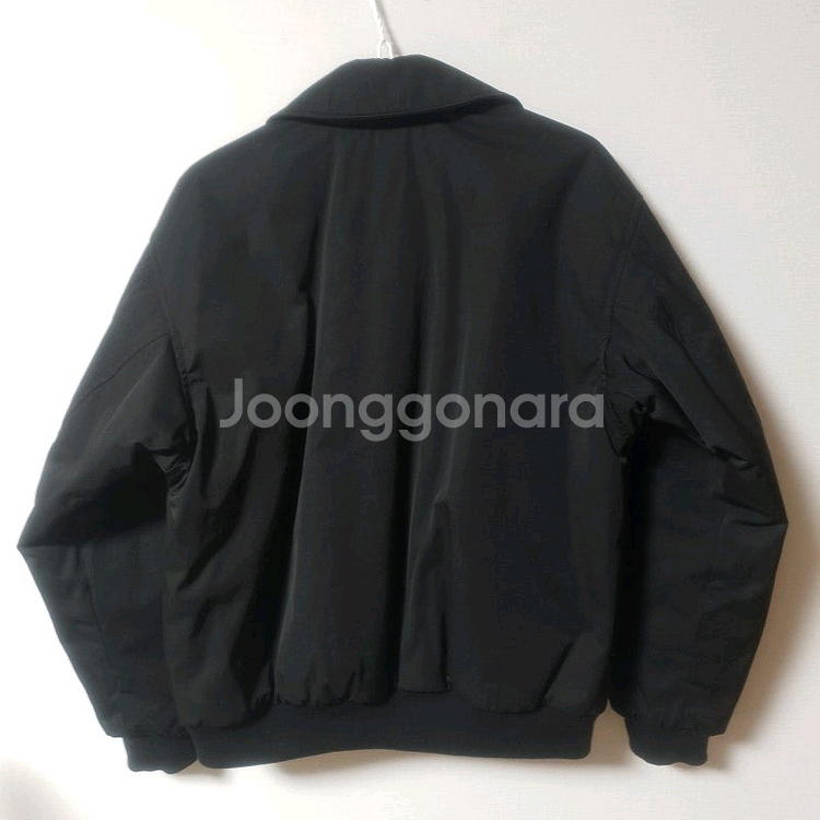 항공 점퍼 패딩 자켓 둥근 카라 집업 빈티지 / 크림치즈마켓 베이델리 바온 아케 어리틀빗 블랙업 러브앤드팝 빈블--6