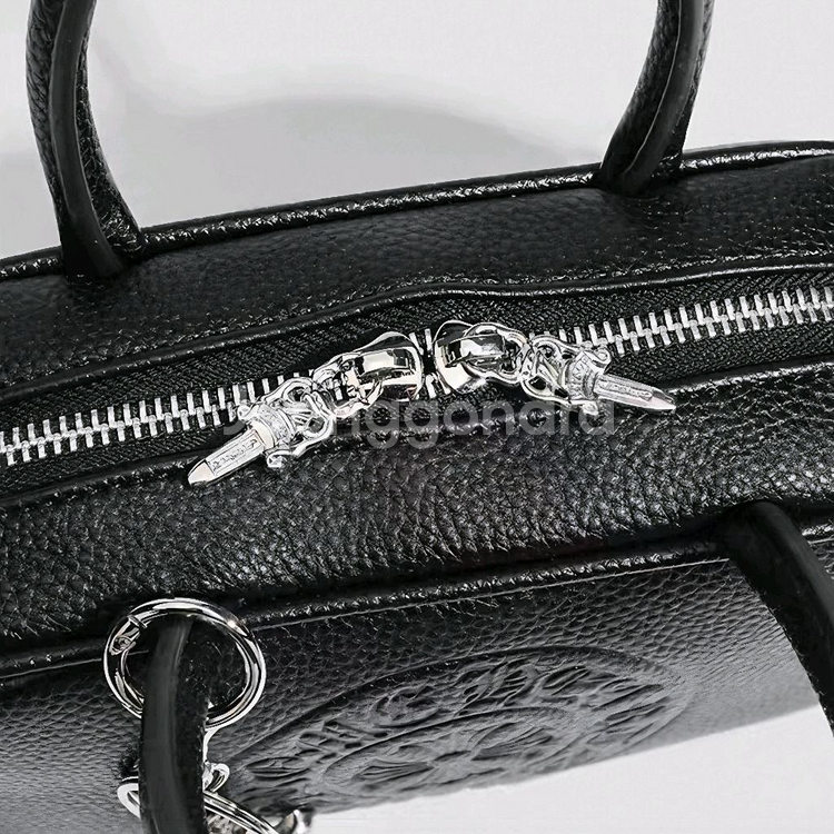 크롬 가방 고급PU 토드백 미니 크로스백--8