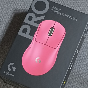 로지텍 G PRO X SUPERLIGHT 2 DEX 무선 게이밍 마우스 미개봉 부산