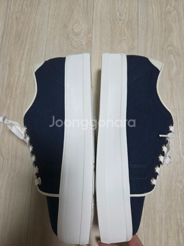 타임 레더트리밍 스니커즈 245 마인 랑방 더캐시미어--2