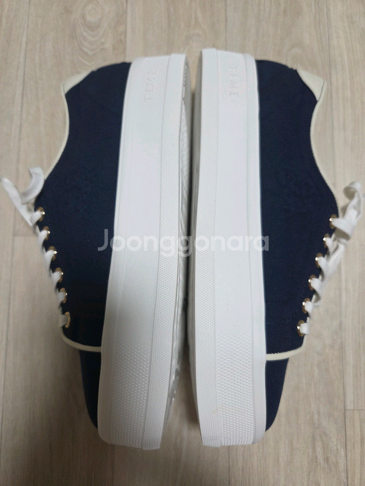 타임 레더트리밍 스니커즈 245 마인 랑방 더캐시미어--3