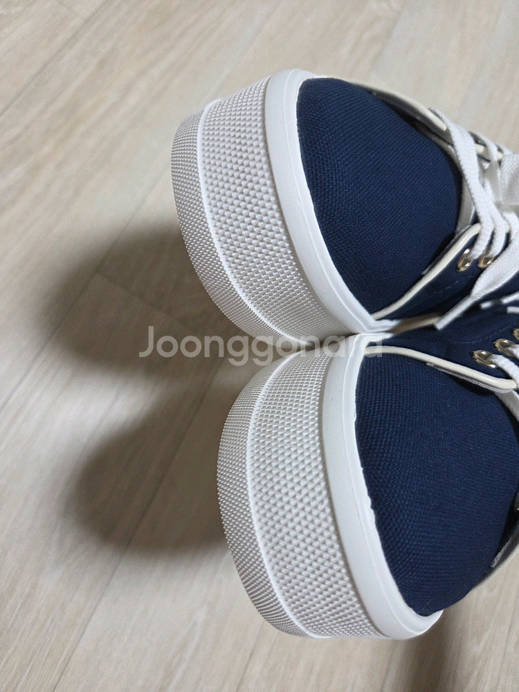 타임 레더트리밍 스니커즈 245 마인 랑방 더캐시미어--5