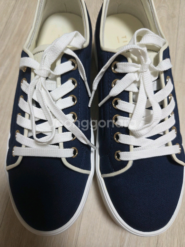 타임 레더트리밍 스니커즈 245 마인 랑방 더캐시미어--8