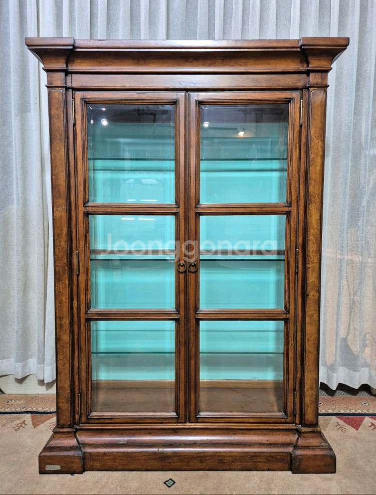 엔틱 숙위홈 원목 장식장--0