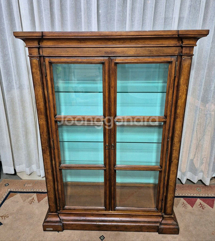 엔틱 숙위홈 원목 장식장--1