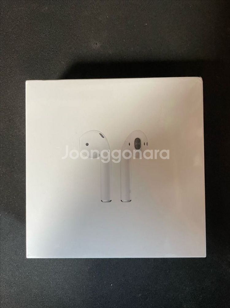 에어팟 2세대 미개봉--0