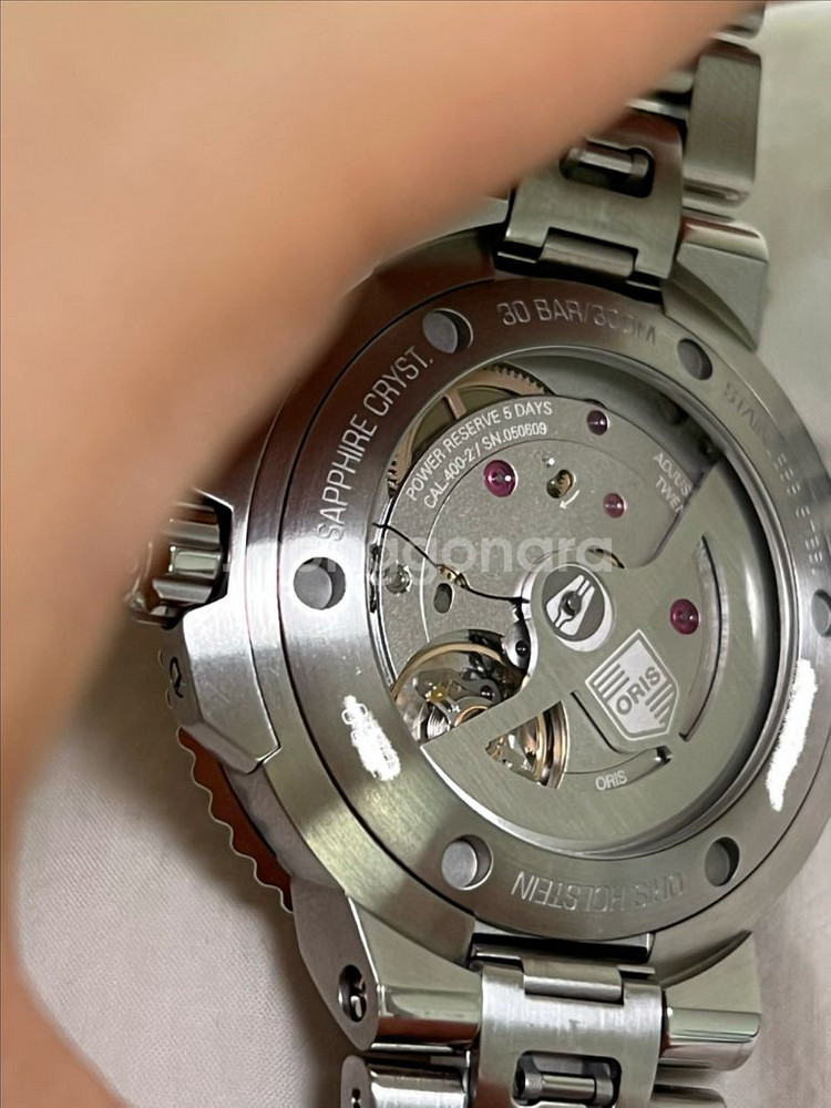 오리스 아퀴스 애커스 41.5mm 칼리버 400-2--0