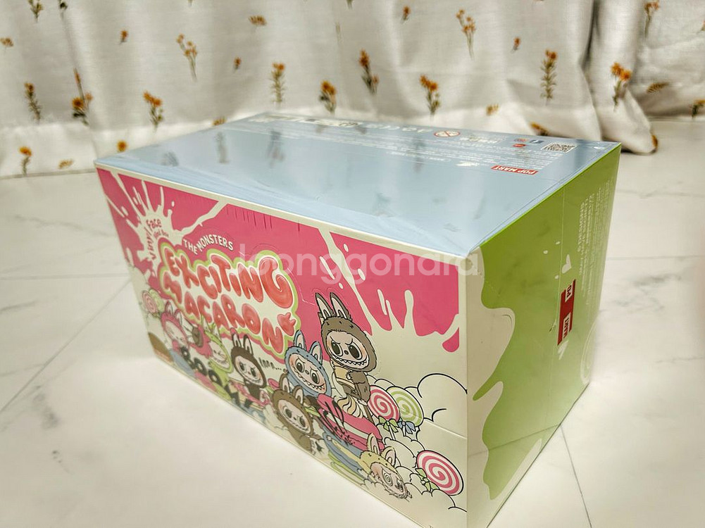 [미개봉 정품]팝마트 라부부 마카롱 6개입 풀박스--1