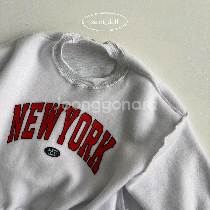 (새상품) 뉴욕 양면맨투맨--8