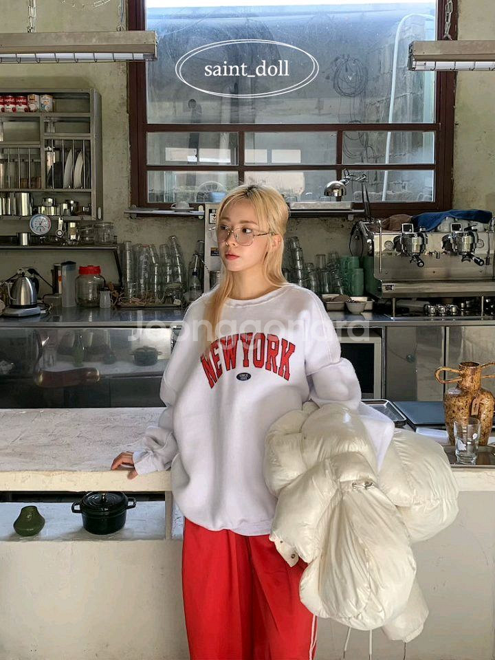 (새상품) 뉴욕 양면맨투맨--7