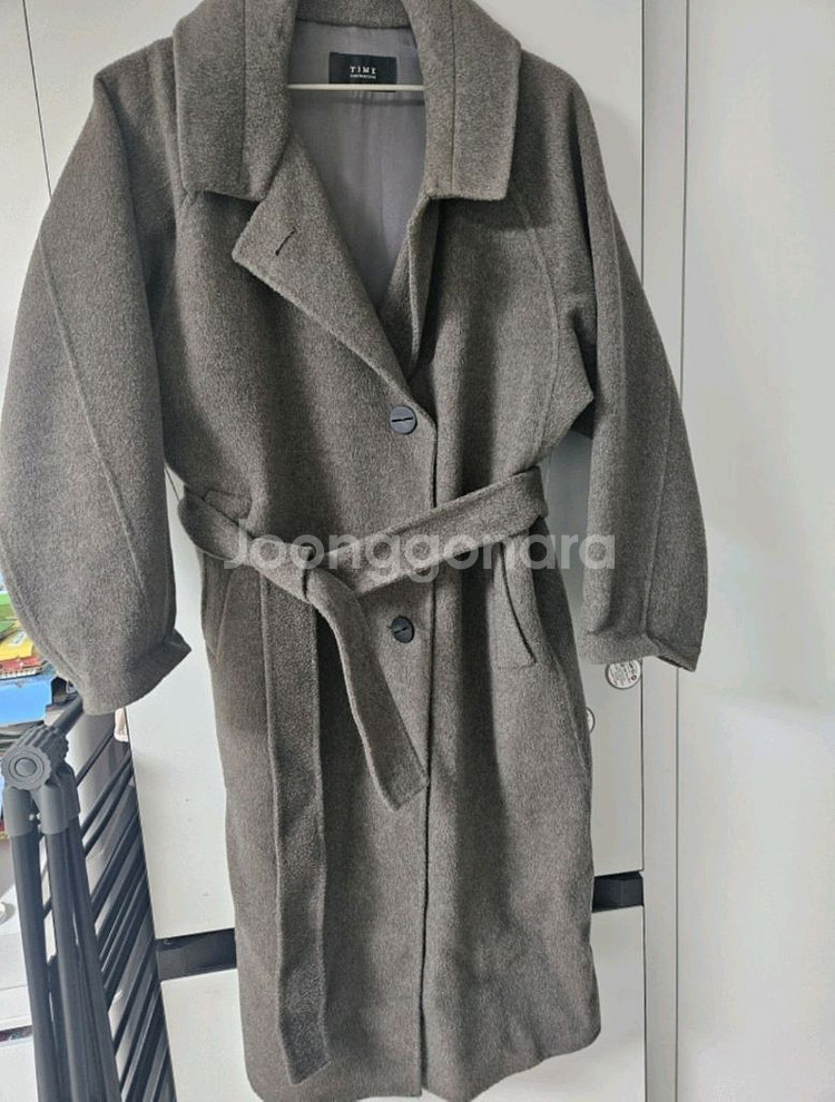 타임 앙고라 코트--2