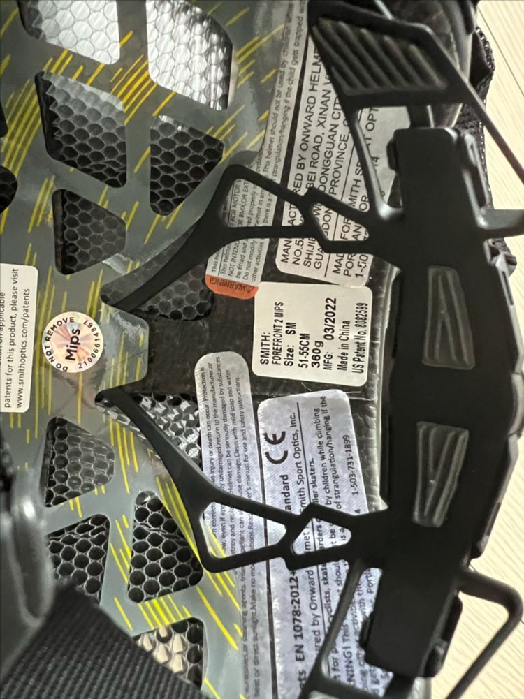 스미스 포프론트2 헬멧(사이즈 S) 이미지