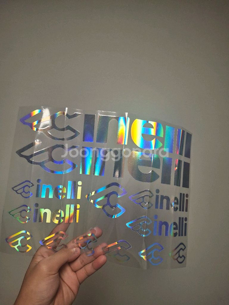 치넬리 로고 스티커 세트--0