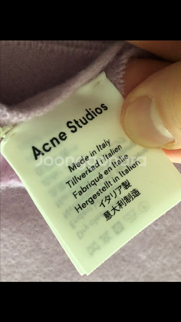 아크네 스튜디오 라일락 머플러(새제품)--8