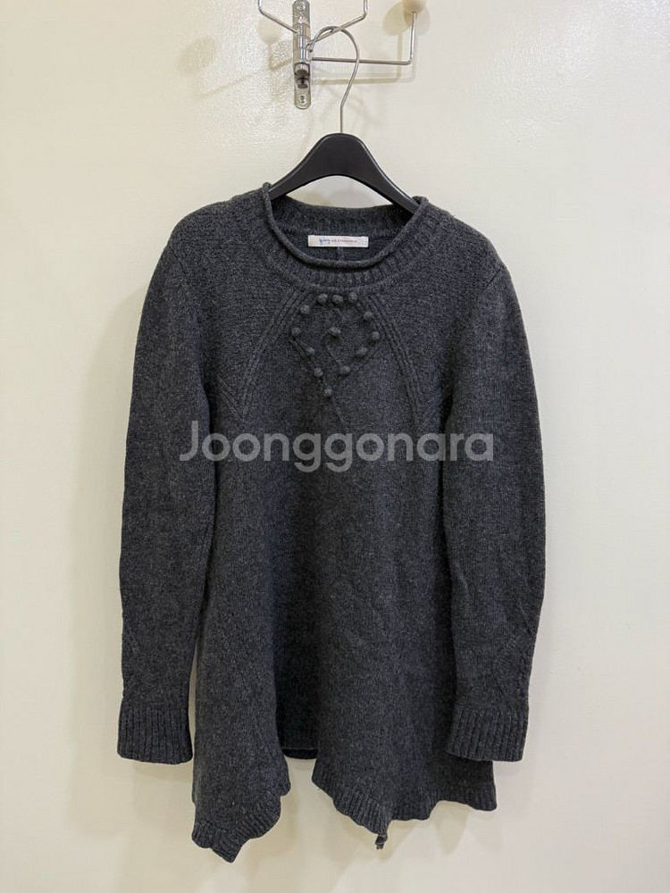기비비드스톡홀롬 그레이 스웨터 정품--0