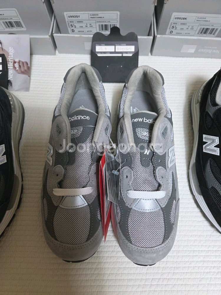 새상품 일괄 뉴발란스 992 235 네이비/회색/블랙그레이--2