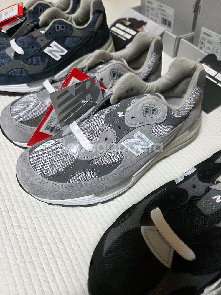 새상품 일괄 뉴발란스 992 235 네이비/회색/블랙그레이--5