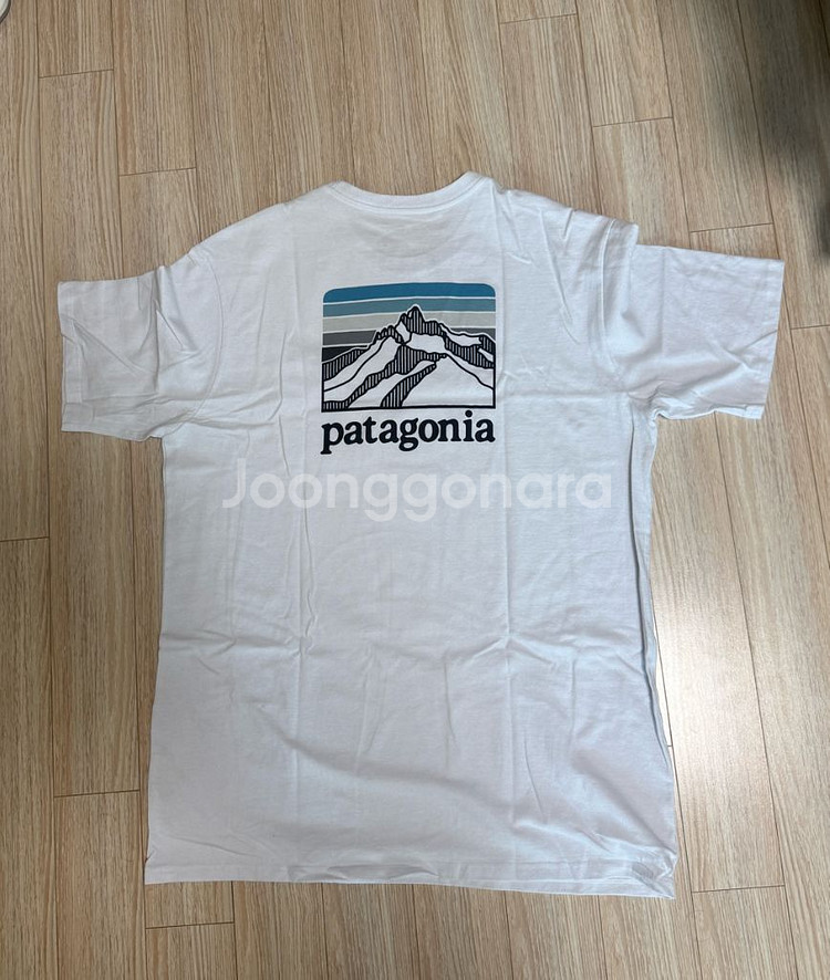 정품 파타고니아 반팔 M 레귤러핏(가슴53 총길이72)--1