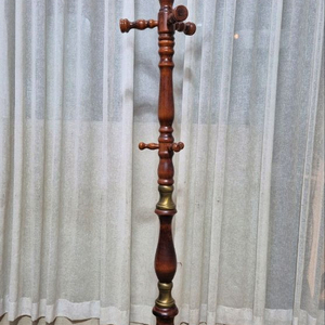 원목 코트대 스탠드 옷걸이